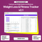 WEIGHT LOSS & FITNESS PLANNING SPREADSHEET